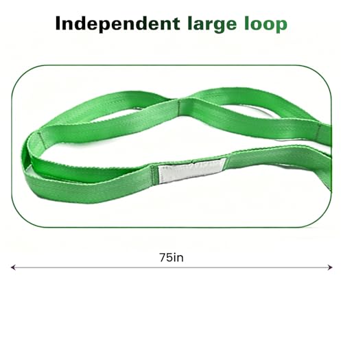 Stretching Strap with 10 Loops Non-Elastic Yoga Strap for Physical Therapy Pilates Dance Gymnastics Stretch Band for Daily Flexibility Routine at Home Gym Travel Includes Exercise Guide