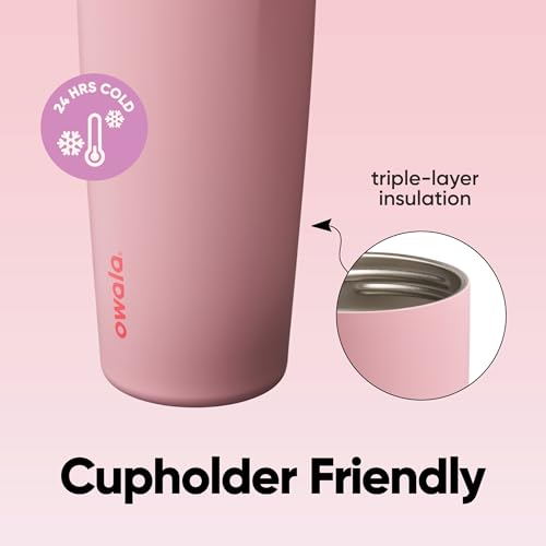 Owala FreeSip Sway Stainless Steel Water Bottle 30 oz Angel Food Cake - color: Angel Food Cake, size: 30 Ounces