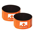 Nathan Reflex Snap Band (2 Pack) - color: Hi-Viz Orange Atomic Blue