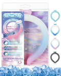 Neck Cooling Tube Wraps Ice Ring Neck Cooler Personal Ice Pack Wrap for Hot Weather Gel Reusable Wearable Gel Cooling for Summer Heat Hot Flashes Freezer Below 64.4℉ - color: Gradient Pink