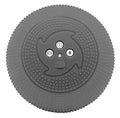 MyoStorm Heating Vibrating Massage Ball Roller for Deep Tissue Muscle Recovery Therapy and Pain Relief w/Heat + 4 Speed Vibration - color: Charcoal