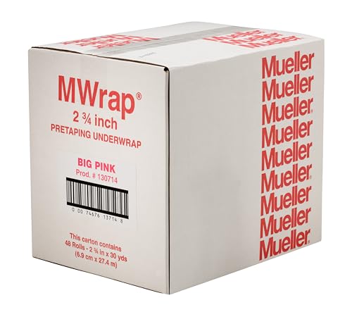Mueller M-Wrap 48 Rolls per Case Pink - color: Pink