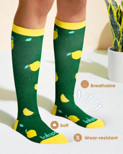 Cute Compression Socks for Women - color: Fruits, size: Small-Medium