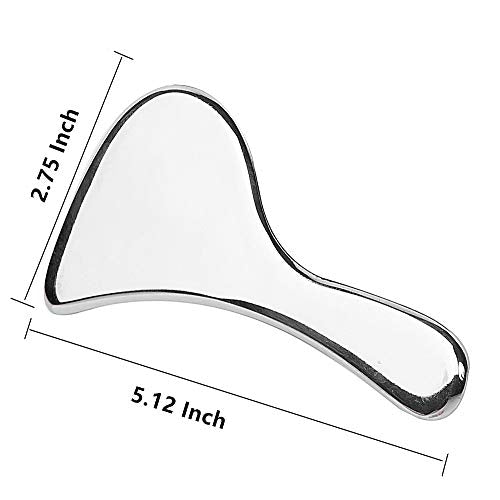 Medical Stainless Steel Gua Sha Muscle Scraper Tool - style: C
