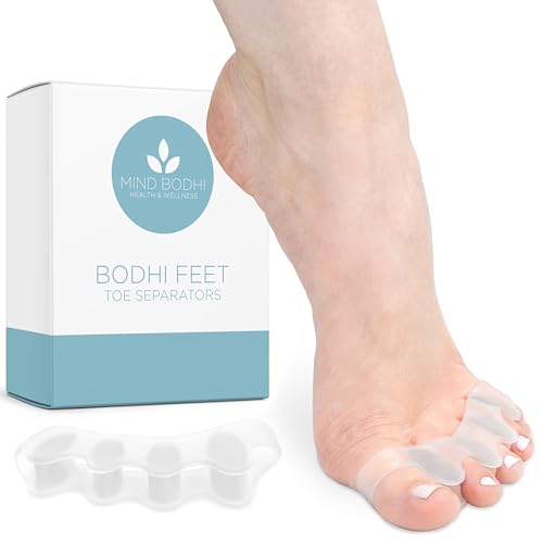 Mind Bodhi Toe Separators/Toe Spacers - Men & Women - Regular Size - Clear - color: Clear