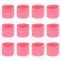 Soccer Captain Armband Elastic Wrist Arm Bands Adjustable Player Team Leader Anti-Slip Badge Sports Accessories - color: Pink