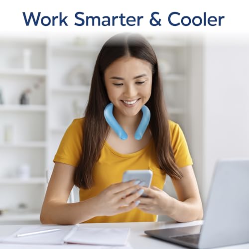 Arctic Air Neck Chill Cooling Tube, Wearable Neck Cooler, 3 Pack |Quick Freeze Gel, No Batteries or Charging | Hands Free Body Cooler for Hot Weather | Reusable, Adjustable Fit - size: One Size