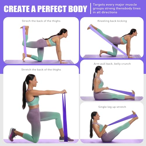 Ankle Resistance Bands, Exercise Bands, Resistance Bands for Leg Butt Training Workout Equipment for Kickbacks Hip Gluteus Training Exercises, Ankle Strap with Exercise Bands