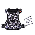Petmolico No Pull Dog Harness and Leash Set, Purple Leopard Small - color: Purple Leopard, size: Small