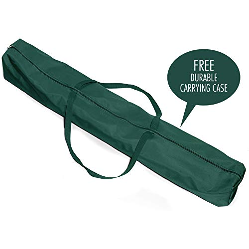 Folding Stretcher Made from Top Grade Aluminum Alloy Gurney Stretcher with Heavy Duty Handles Medical Stretcher with Rubber Feet Portable Stretcher for Patient Transport (Green) - color: Green Sage