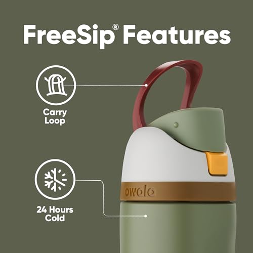 Owala Star Wars FreeSip Stainless Steel Water Bottle 24 oz Boba Fett - color: Boba Fett, size: 24 Ounces