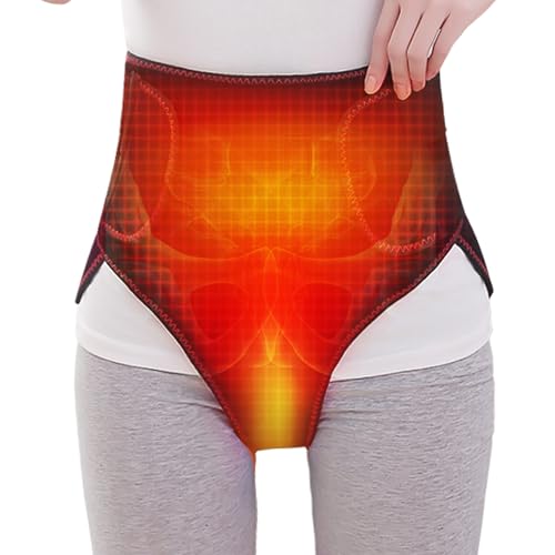Period Heating Pad, Heating Pad for Period Cramps Massager for Women, with 3 Vibration and Heat Settings, New Upgrade Menstrual Heating Pad for Abdomen Pain and Cramps Relief - color: Black