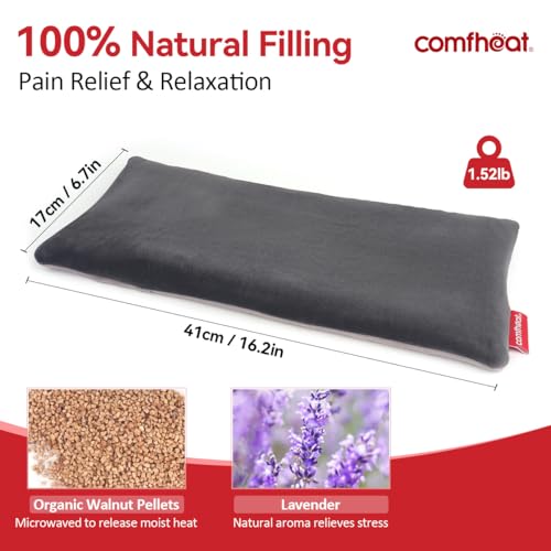 Microwave Heating pad with Washable Cover 16.2 * 6.7" Moist Heat