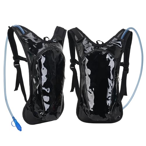 Roptat Hydration Backpack Pack with 2L Hydration Bladder - Lightweight Water Backpack Water Pouch for Women Men Running Riding Biking Music Festival
