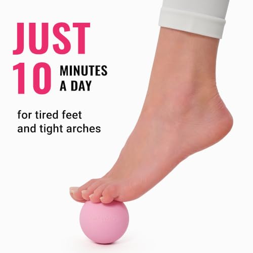 3 in 1 Massage Ball Set – 2.5", 1.9" & 1.2" Firm Silicone Balls for Myofascial Release, Trigger Point Therapy, Back & Foot Pain Relief, Face Fitness, Yoga, Deep Tissue Recovery (Pink) - color: Pink