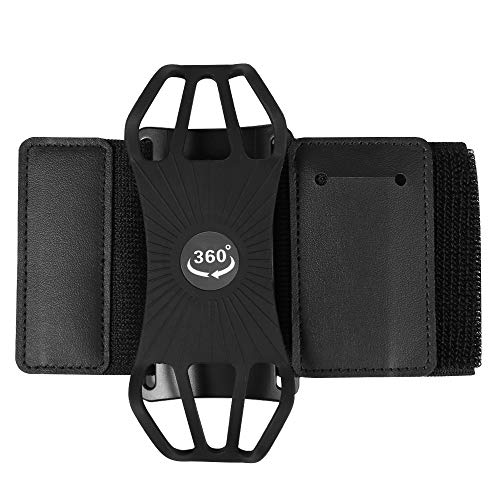 360°Rotatable Sport Running Forearm Armband Wrist Band Cell Phone Holder Case for iPhone 14 13, Samsung Galaxy A13 A12 A22 A32 A51, A42 5G, S22 Ultra, S21 Ultra, S21 FE, S22 Plus, A02S A03S A04S, S20