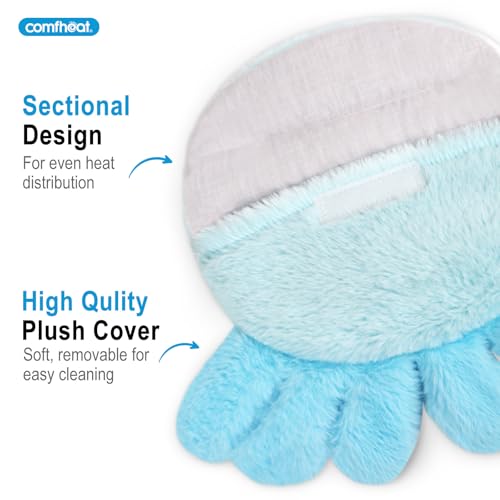 Octopus Microwave Heating Pad for Pain Relief, Unscented Heat Pack - style: Octopus