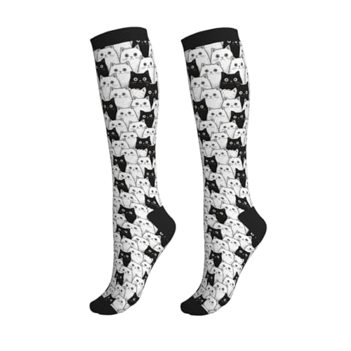 Compression Socks Circulation 15-20 Mmhg Knee High - color: Cat