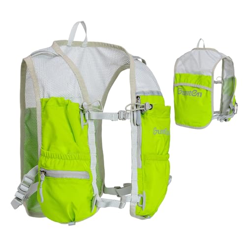 Running Vest for Women Lightweight Hydration Vest for Hiking Marathon Cycling Running Jogging - size: Green, style: Only Running Vest