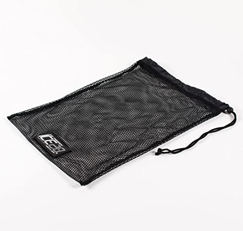 ICE20 Ankle Ice Therapy Wrap, Double Ice Bag, Black
