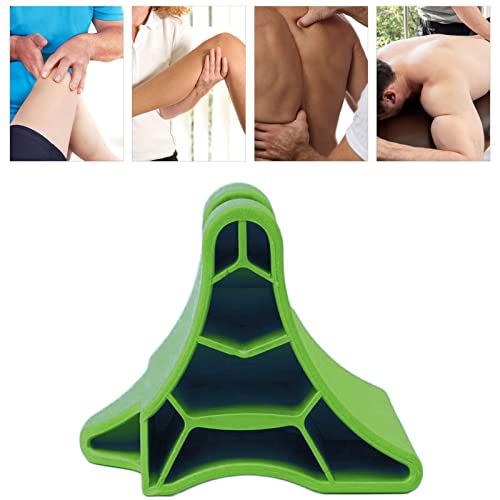 Occipital Release Tool, Portable Body Trigger Point Massager Suboccipital Release Device, Manual Back Massager Neck Shoulder Pain Relief Muscle Release Tool for Tension Headache Migraine (Green) - color: Green