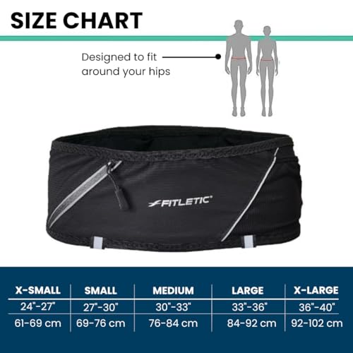 Fitletic 360 Plus Running Belt - size: Small