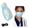 LED Flashlight Clip On Flashlight Nursing Night Light Clip Hands Free Rechargeable Safety Night Shift Lights for Outdoor Sports - color: Blue
