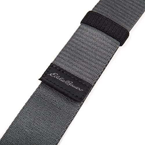 Eddie Bauer Trail Belt Active Stretch Webbing with Quick Release Buckle - color: Grey