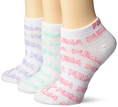 PUMA Women's Low Cut Socks (6-Pack) - color: White/Light Purple