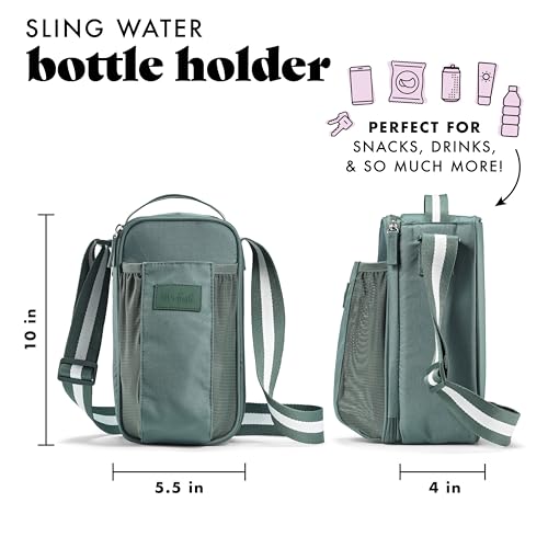 Fit & Fresh Nina Water Bottle Bag - color: Sage