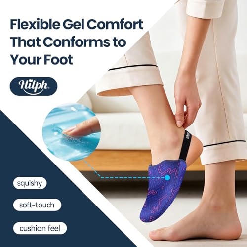 Hilph Foot Toes Ice Pack Wrap for Broken Toes & Bunion Surgery Recovery - style: Blue