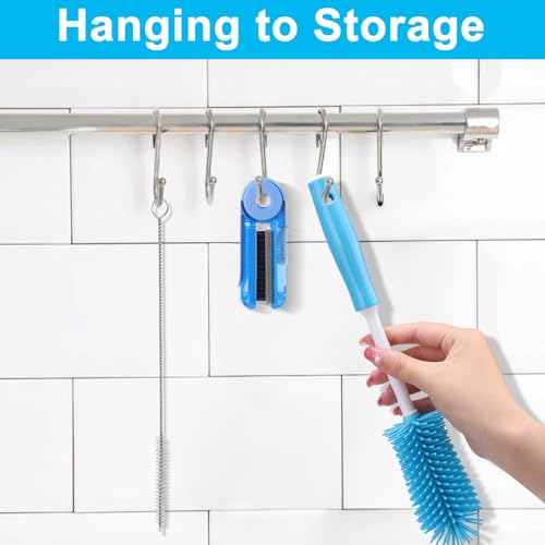 XANGNIER Water Bottle Cleaner Brush Kit for Owala/Stanley/Yeti Tumbler Cup - size: 3 pack