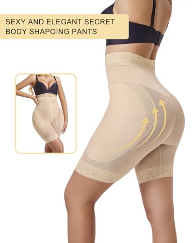 VENDAU Butt and Hip Enhancer Shapewear - Women's Butt Pads and Hip Enhancer - color: Beige, size: Medium