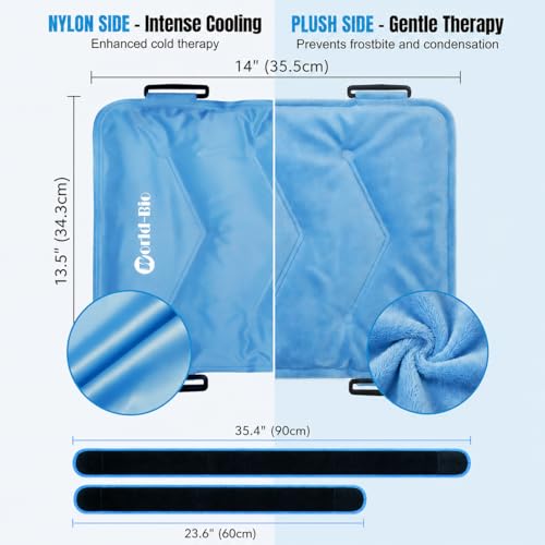 Hip Ice Pack Wrap for Hip Injuries & Surgery Recovery - style: ice pack for hip
