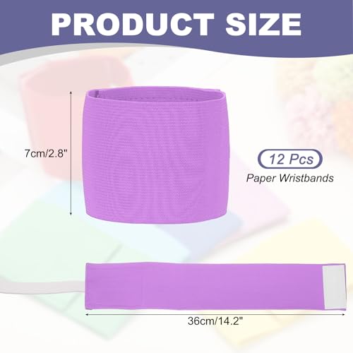 Soccer Captain Armband Elastic Wrist Arm Bands Adjustable Player Team Leader Anti-Slip Badge Sports Accessories - color: Light Purple