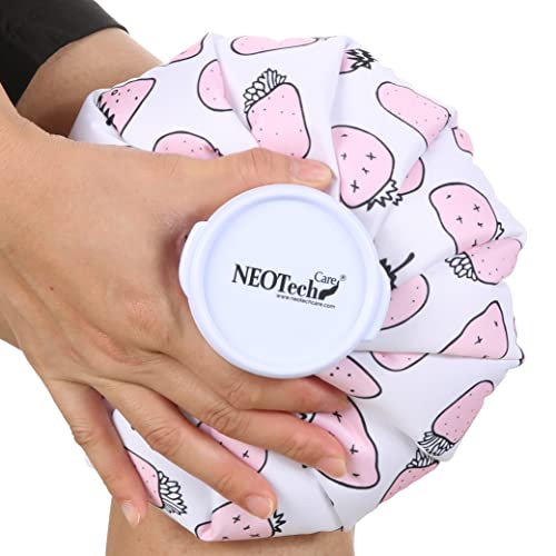 Neotech Care Ice Bag with Screw Top Lid (Strawberries Design, 8 inch) - color: Strawberry, size: 8 Inch