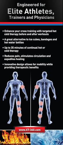 Caldera Knee Ice Pack Wrap Made in USA Small - Reusable Hot & Cold Therapy Gel After Surgery Injury Adjustable Compression Strap Breathable Sleeve Ice Pack for Knee Pain Relief Leg Arm Groin - size: Small