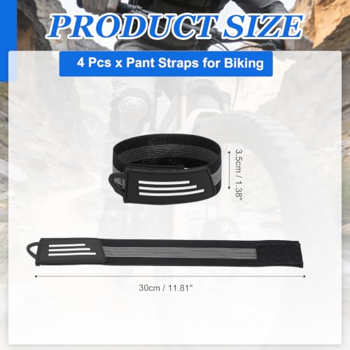 Bike Pant Leg Strap - color: Black