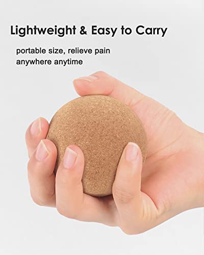 KITWILD Cork Massage Ball, 2 Inch - style: 1 Pack (2'')
