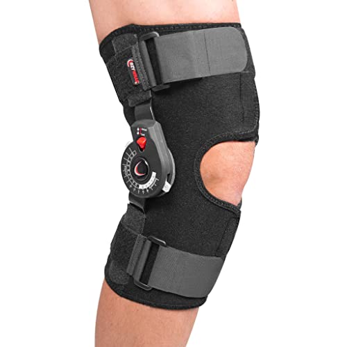 Condylar Hinged Knee Brace for Ligament Injury (X-Small - Short) - size: X-Small, style: Rally Rom Short