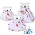 Nuanchu 3 Pcs Reusable Ice Bags for Injuries Hot Cold Pack, Boho Rainbow - style: Boho Rainbow