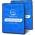 Reusable Ice Packs for Injuries Reusable | 11"x 14.5"- 2 Pack XL | Hot & Cold Pack | Large Ice Pack for Back Pain Relief, Flexible When Frozen | Cold Compress for Back, Knee, and Shoulder Injuries - color: Blue 1