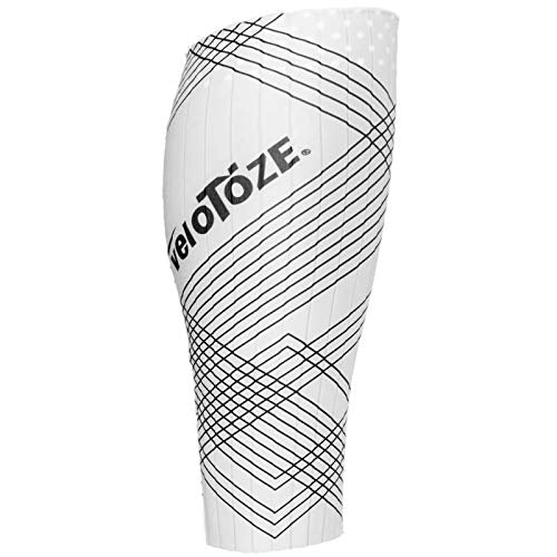 veloToze Aero Leg Sleeve for Cycling and Triathlons - Made with Advanced Aero Fabric that reduces drag - For Men or Women - size: Small-Medium