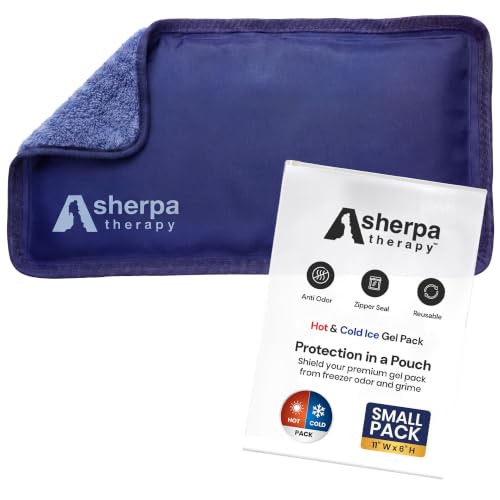 Flexible Hot and Cold Gel Pack Small 6" x 11" - size: Small, style: Blue