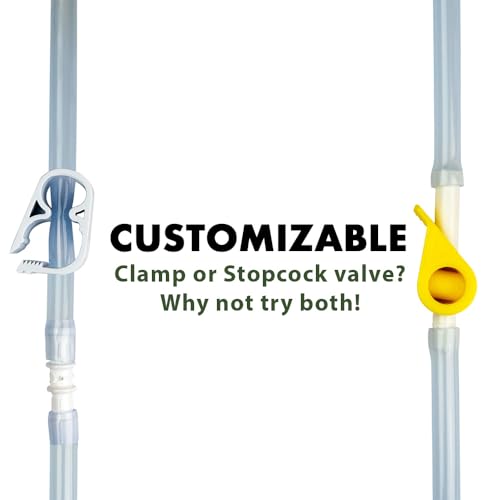 Enema Tubing Replacement Pack for Bucket and Silicone Bag
