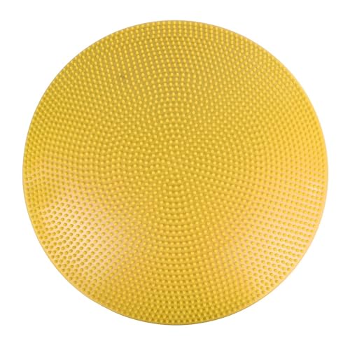 Cando 30-1868Y Inflatable Vestibular Balance Disc, 23.6" diameter, Yellow - color: Yellow, size: 23.6" diameter
