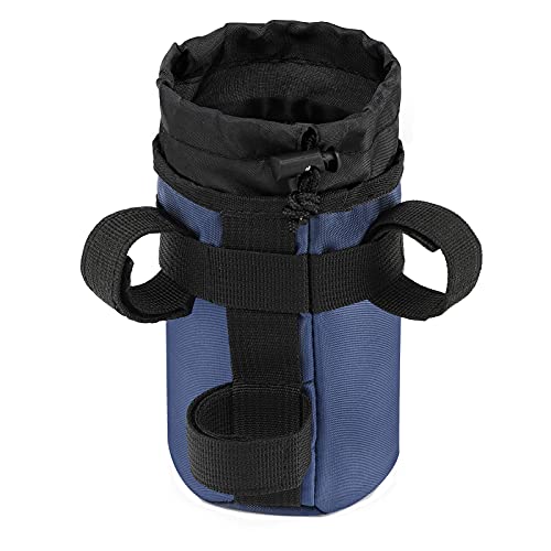 Accmor Insulated Bike Water Bottle Holders,Bike Cup Holder Keep Bottle Cool or Warm, Bike Water Bottle Cage for Kid's Bike,Mountain Bike,Cruiser, Road Bike,Blue - color: blue