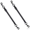 Amabro 2PCS Double-End Safety Clips Adjustable Dog Collar Backup Straps