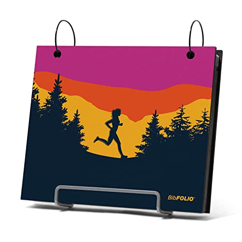 Gone For a Run BibFOLIO Race Bib Album - Happy Hour - 9.5x8 - color: Happy Hour