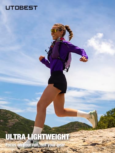 UTOBEST Running Vest Lightweight Hydration Pack 10L UTR110 - color: Purple (Vest Only), size: XL (Chest Size:40-45inch)